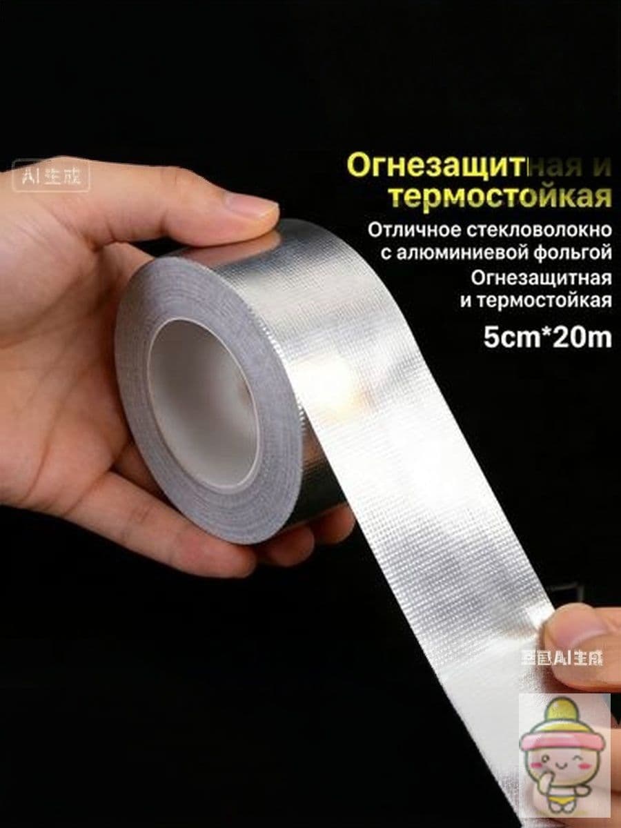 Выхлопной коллектор титановая теплообменная лента 5CM*20M