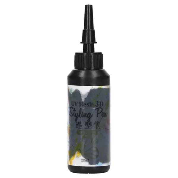 UV Resin Styling Pen, уникальная форма, быстрое отверждение для DIY проекта золотой