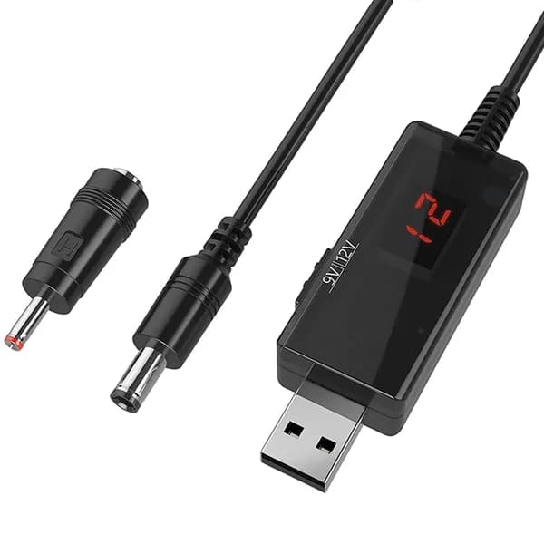 USB-кабель DC 5V Boost в 9V 12V преобразователь напряжения Power Line