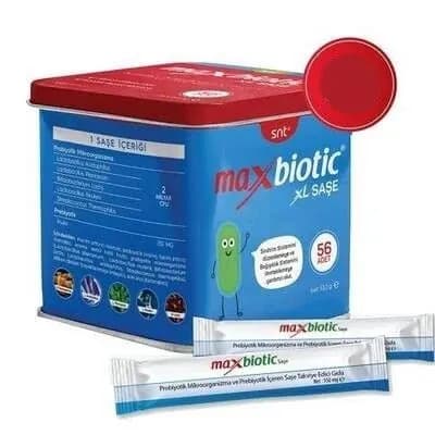 Порошок Maxbiotic XL в саше, 56 шт., металлическая банка