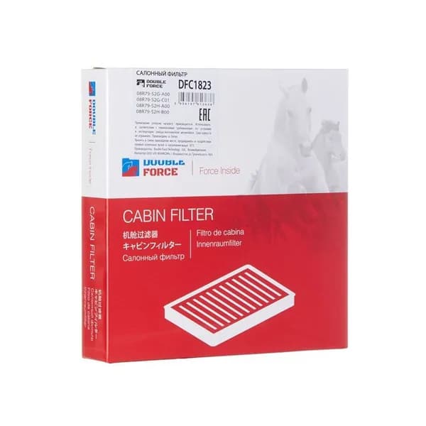 Фильтр салонный DOUBLE FORCE арт. DFC1823 F908NITTO HRV GH14