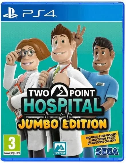 Игра Two Point Hospital. Jumbo Edition (PlayStation 4, PlayStation 5, Русские субтитры)
