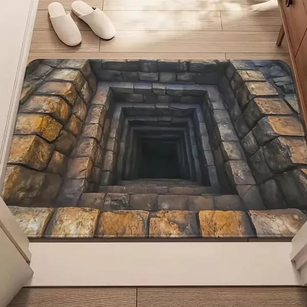 Набор противоскользящих ковриков для ванной и туалета 40x60cm