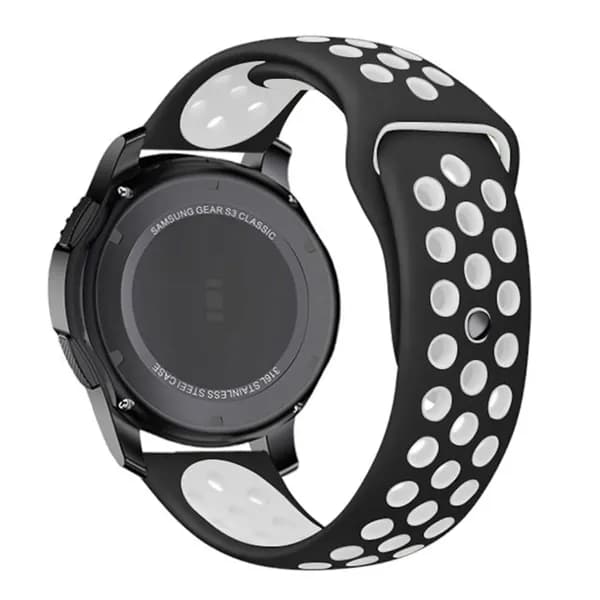Силиконовый ремешок для часов 20мм / Браслет для смарт часов Xiaomi Amazfit Samsung Honor Huawei