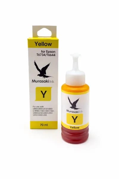 Чернила Murasaki 664/673 YELLOW для Epson L800, L805, L810, L850, L1800