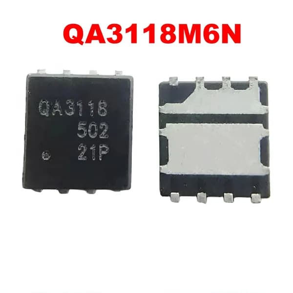 Микросхема QA3118M6N Dual N-Channel MOSFET 30V 63A/115A