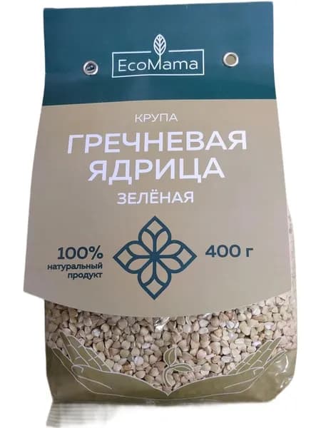 Крупа Гречневая ядрица зеленая 400гр