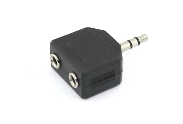 Разветвитель miniJack 1 папа - 2 мама