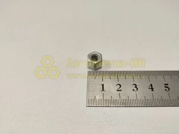 Гайка М6*1 высокая (БелЗАН)(уп. 20 шт)