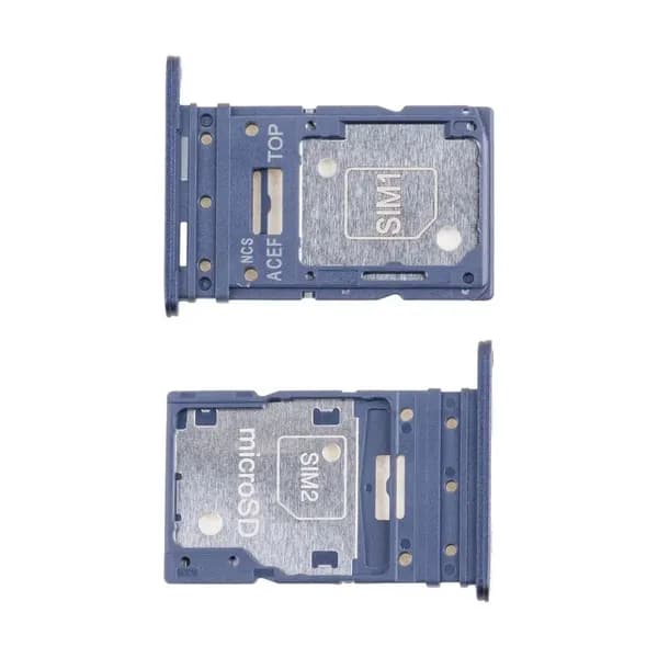 Контейнер SIM для Samsung A356B (A35 5G) Синий