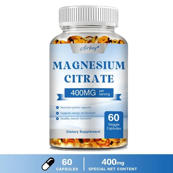 Биологически активная добавка Airboy Magnesium Citrate предназначена для поддержания здоровья нервной системы, повышения выработки энергии и сохранения здоровой функции мышц.