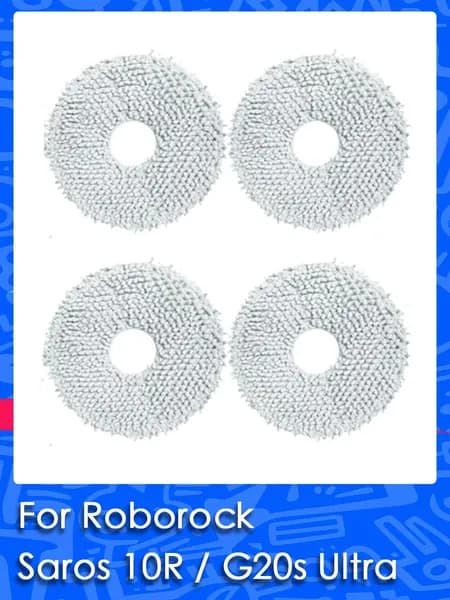 Для аксессуаров Roborock Saros 10R / G20s Ultra: основная щетка, боковая щетка, насадка для швабры, мешок для пыли, фильтр(8)