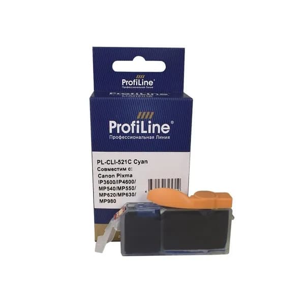 ProfiLine CLI-521C - 2934B004 Картридж струйный голубой 446 стр