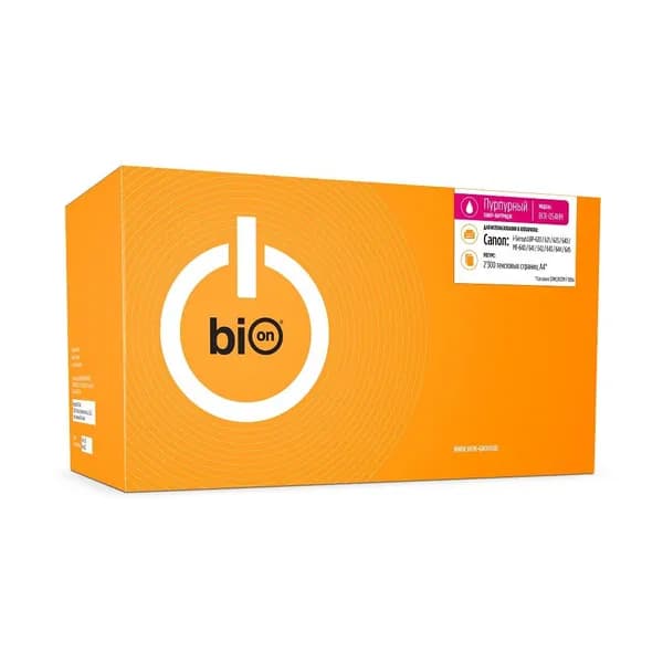 Картридж Bion BCR-054HM для Canon i-Sensys LBP-620/621/623/640/MF-640/641/642/643/644/645 Пурпурный 2300 страниц