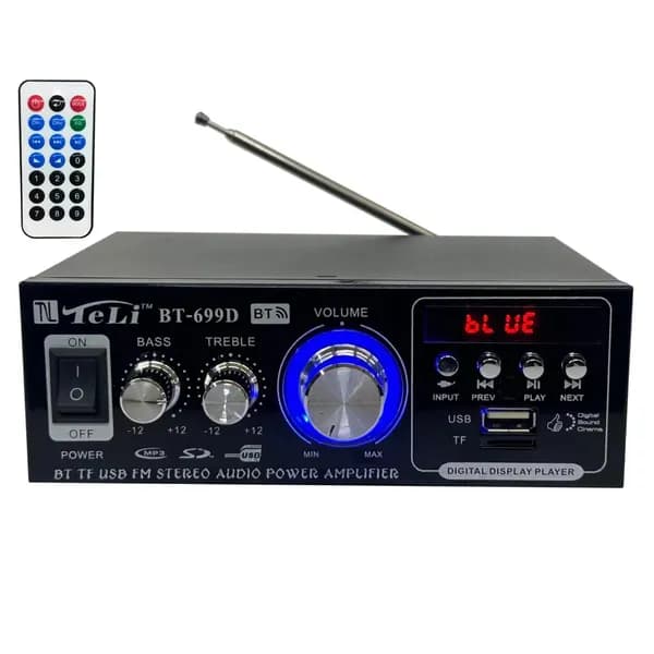 MEETS-Усилитель громкоговорителя Teli BT - 699D, усилитель мощности звука (Bluetooth)