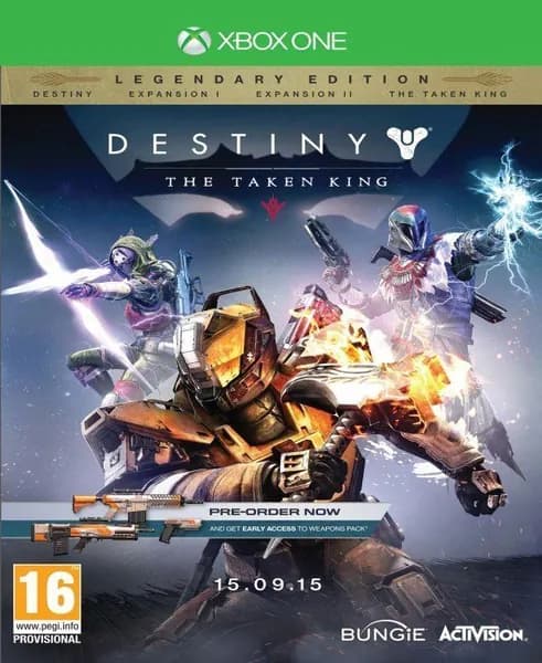 Игра Destiny The Taken King. Legendary Edition Xbox One Диск на Xbox One