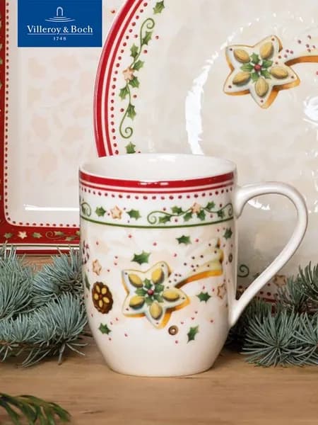 Кружка новогодняя 340 мл, Winter Bakery Delight