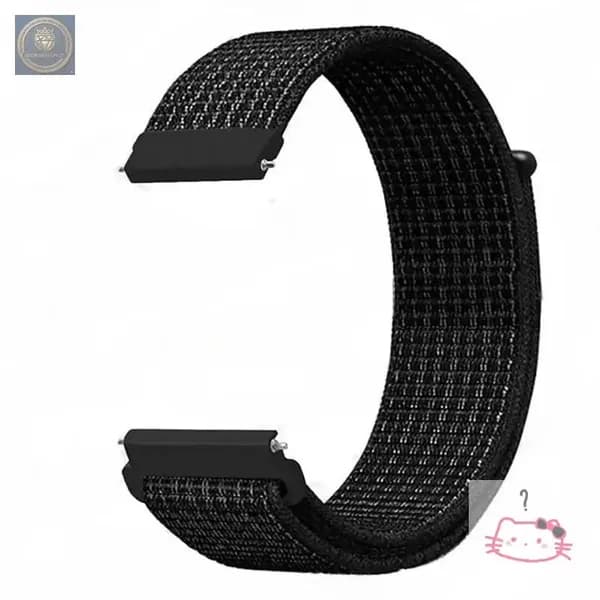 Ремешок для часов 20 мм 22 мм для Samsung Galaxy Watch 6/5/4/5pro/4/6 Classic/Active 2 нейлоновых кольца спортивный ремешок