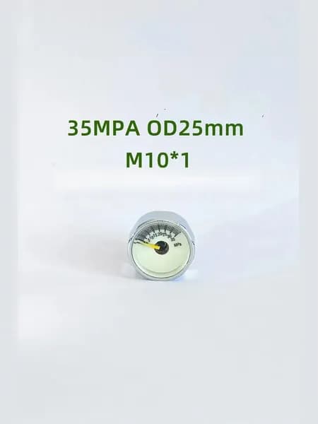 Манометр 35MPA, D25, M10*1, Леший 2, для винтовки, для баллона, PCP PAINTBALL