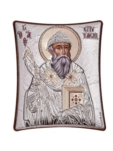 Икона "Святой Спиридон", 6х7 см, Греция, 132TBR1FWA