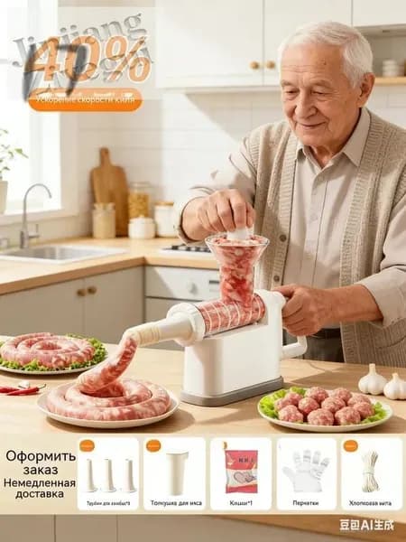 Электрический шприц для сосисок