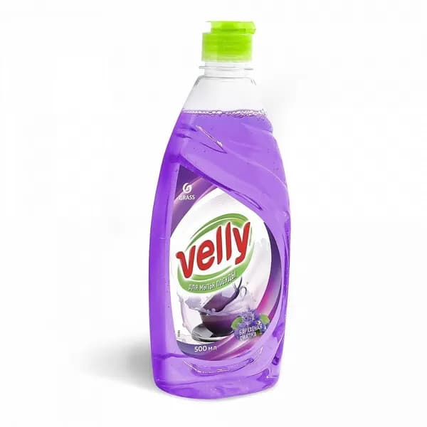 Grass Velly Средство для мытья посуды Бархатная фиалка, 500 мл