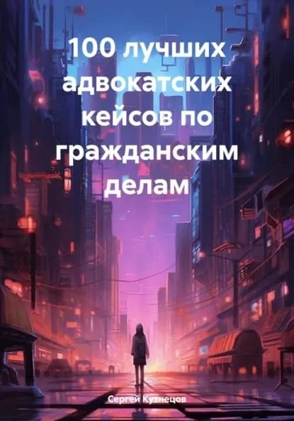 100 лучших адвокатских кейсов по гражданским делам | Кузнецов Сергей Александрович | Электронная книга