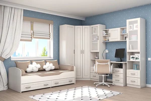 Диал Комплект мебели для спальни , сп. место 80х190 см