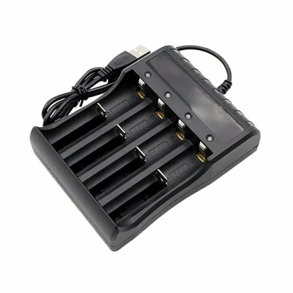 Sinlge Dual Slot USB Smart Зарядное Устройство для Аккумулятора 14500 18500 26650 3,7 В