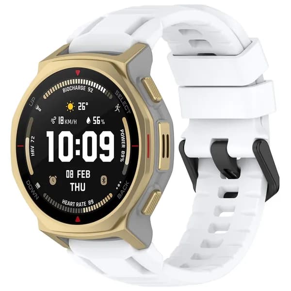Силиконовый Спортивный ремешок для Amazfit T-rex 3Pro 44mm, Мягкий и комфортный