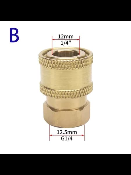 Быстроразъемный штуцер 1 4", Quick Socket-F
