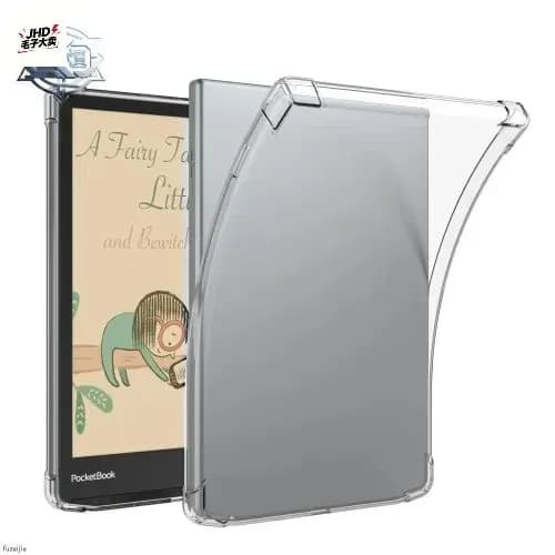 BOZHUORUI Прозрачный чехол для 7,8-дюймового Pocketbook 740 InkPad 3/InkPad 3 Pro e-Reader - Легкий ультратонкий прозрачный силиконовы