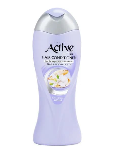 Кондиционер для поврежденных и окрашенных волос Active Экстракты жемчуга и цветов апельсина, с жемчужным протеином, 400 мл