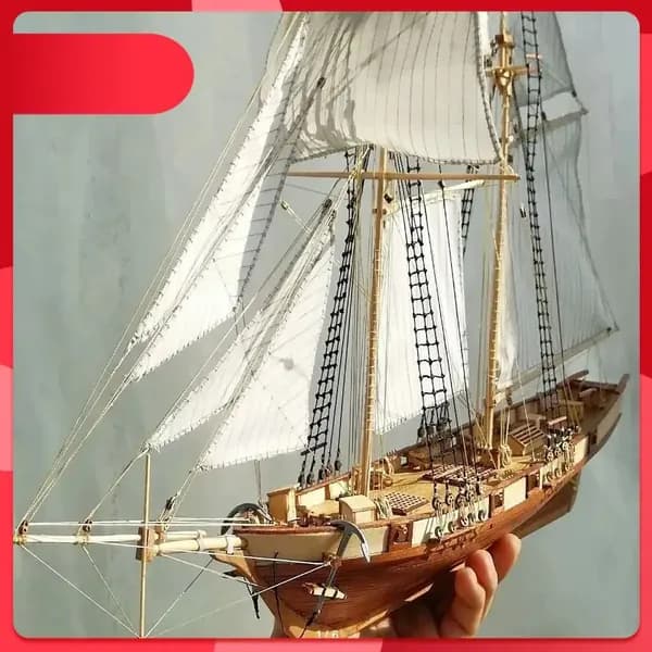 модели для сборки/ деревянная модель корабля/Харко