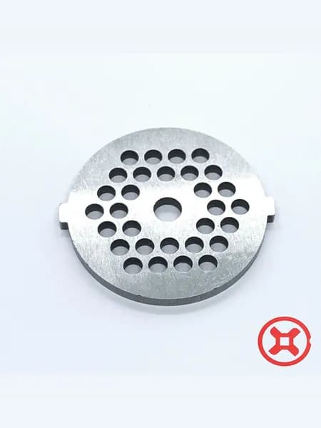 Решетка средняя для мясорубки Garlyn MG-1500 (отв. 5мм, h-4 мм, сталь)