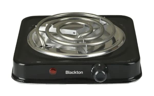 Плита электрическая Blackton / Блэктон Bt HP102B с одной конфоркой диаметром 140мм, управление механическое, мощность 1000Вт, цвет черный / бытовая техника для кухни