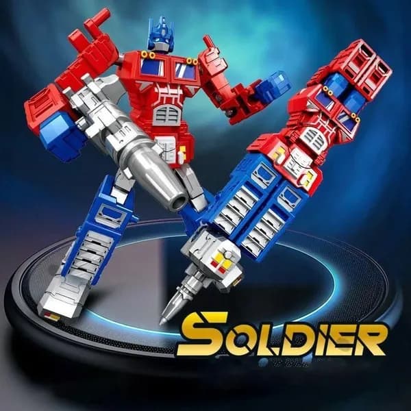 Игрушечная ручка-трансформер-робот 1 ШТ