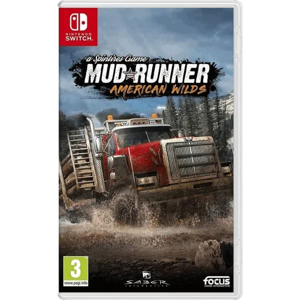 Игра Spintires: MudRunner American Wilds Nintendo Switch, русские субтитры