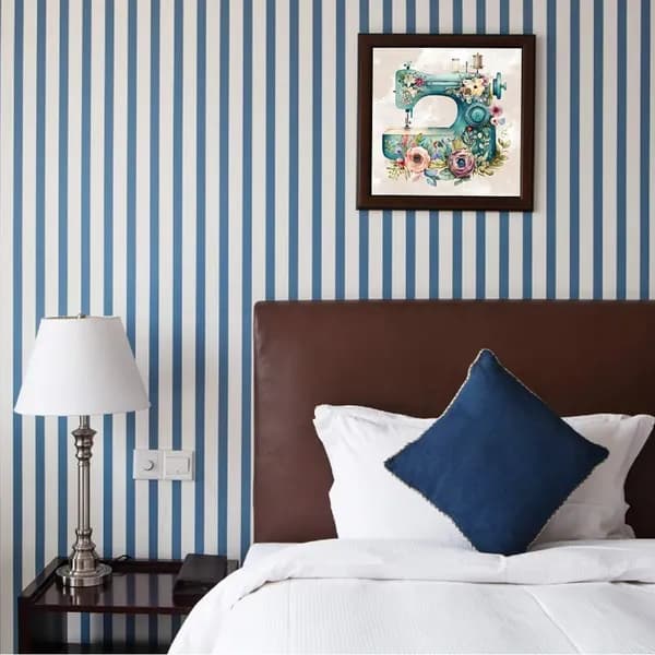 Цифровая картина Швейная машинка в стиле мультфильм, 20 20 см, без рамки
