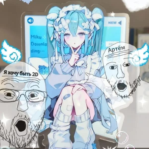Фигурка Miku аниме коллекционная