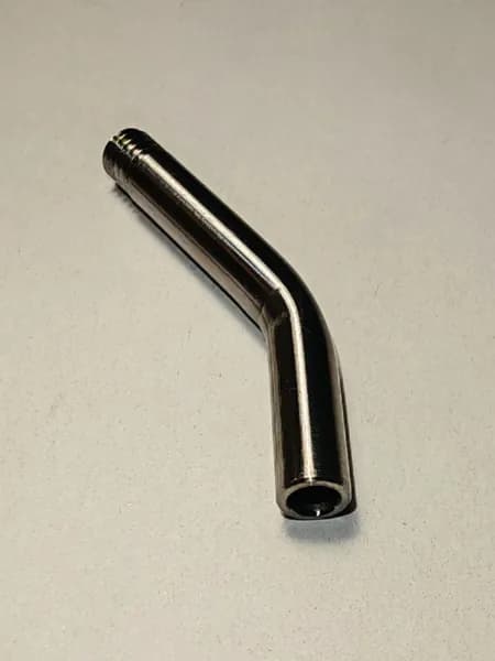 Трубка для СОЖ нержавеющая изогнутая М6 L47