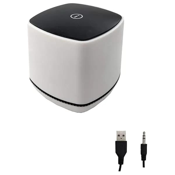Настольный мини-динамик с питанием от USB и аудиовходом 3,5 мм, проводное компьютерное аудио совместим ПК / смартфона планшетного компьютера