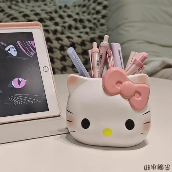 Стильный органайзер Hello Kitty для ручек, кистей и зубных щеток