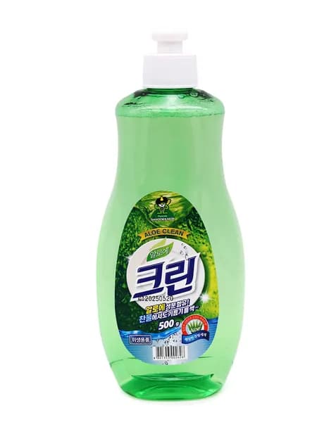 Sandokkaebi Гель концентрат для мытья посуды овощей и фруктов с Алоэ Aloe Clean, 500 г
