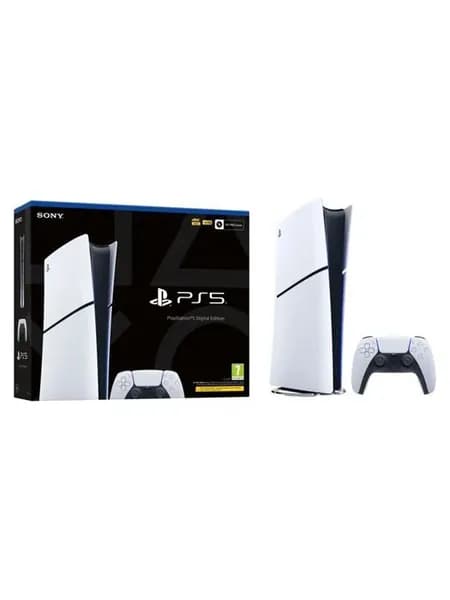 Игровая Sony PlayStation 5 PS5 Slim 1 TБ (цифровая версия) 4K Ultra HD Pусский язык