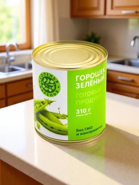 Горошек зелёный, Соленья&Варенья, 310 г- 2шт