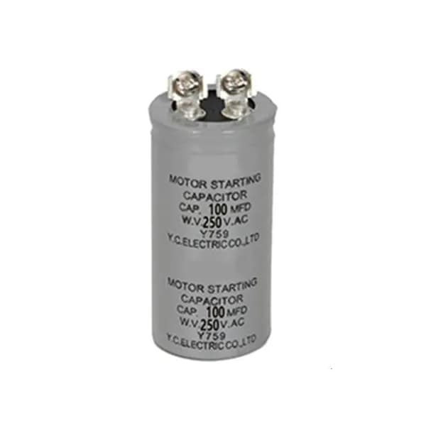 Пусковой и рабочий конденсатор CD60, 100UF 250V
