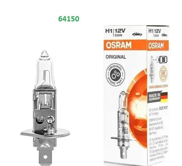 OSRAM Лампа автомобильная H1, 1 шт. арт. 64150