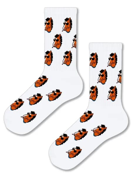 Носки Pattern Socks мужские, женские, 1 пара