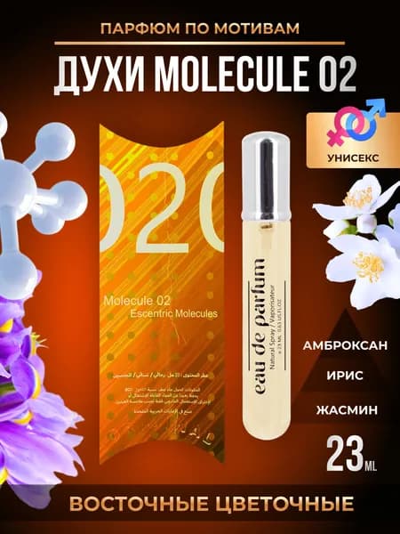 Духи Molecule 02 Парфюмерная вода унисекс Молекула 02 23 мл